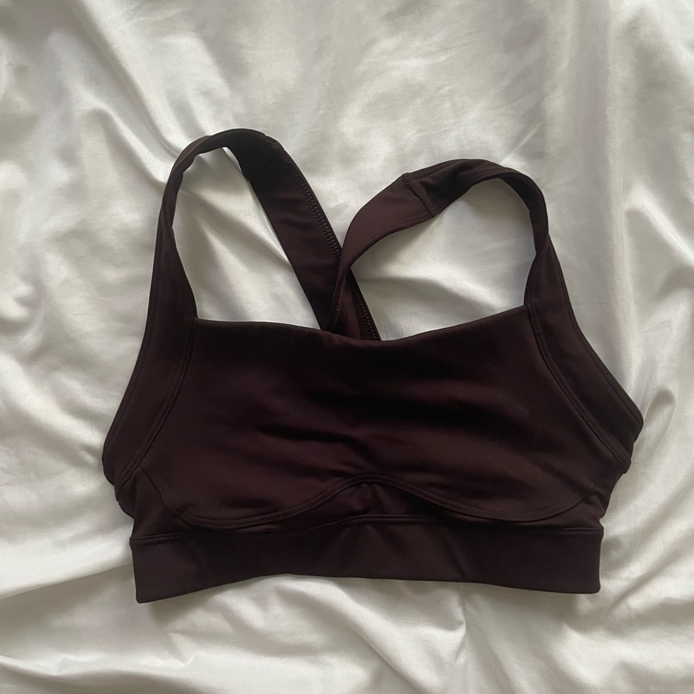 Old Navy Dark Mauve Sports Bra